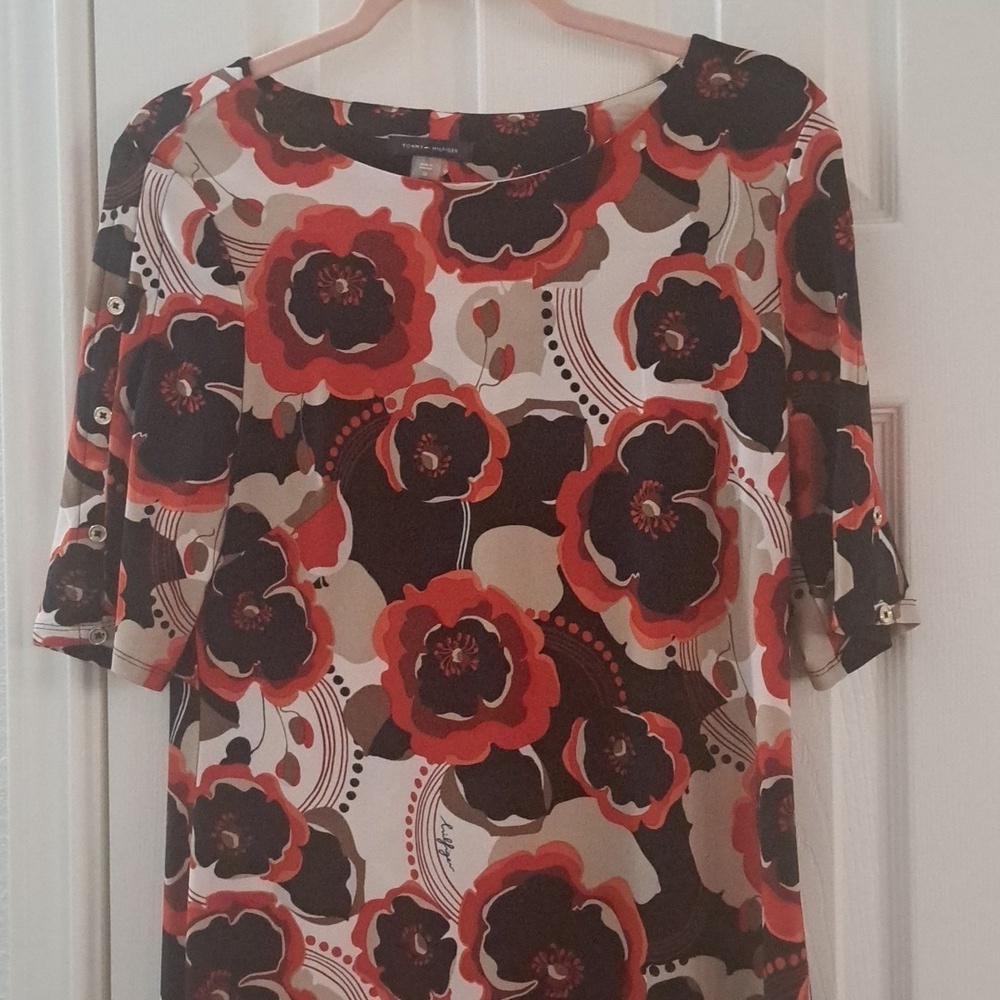 Tommy Hilfiger Poppy print dress size 10 - Picture 2 of 8